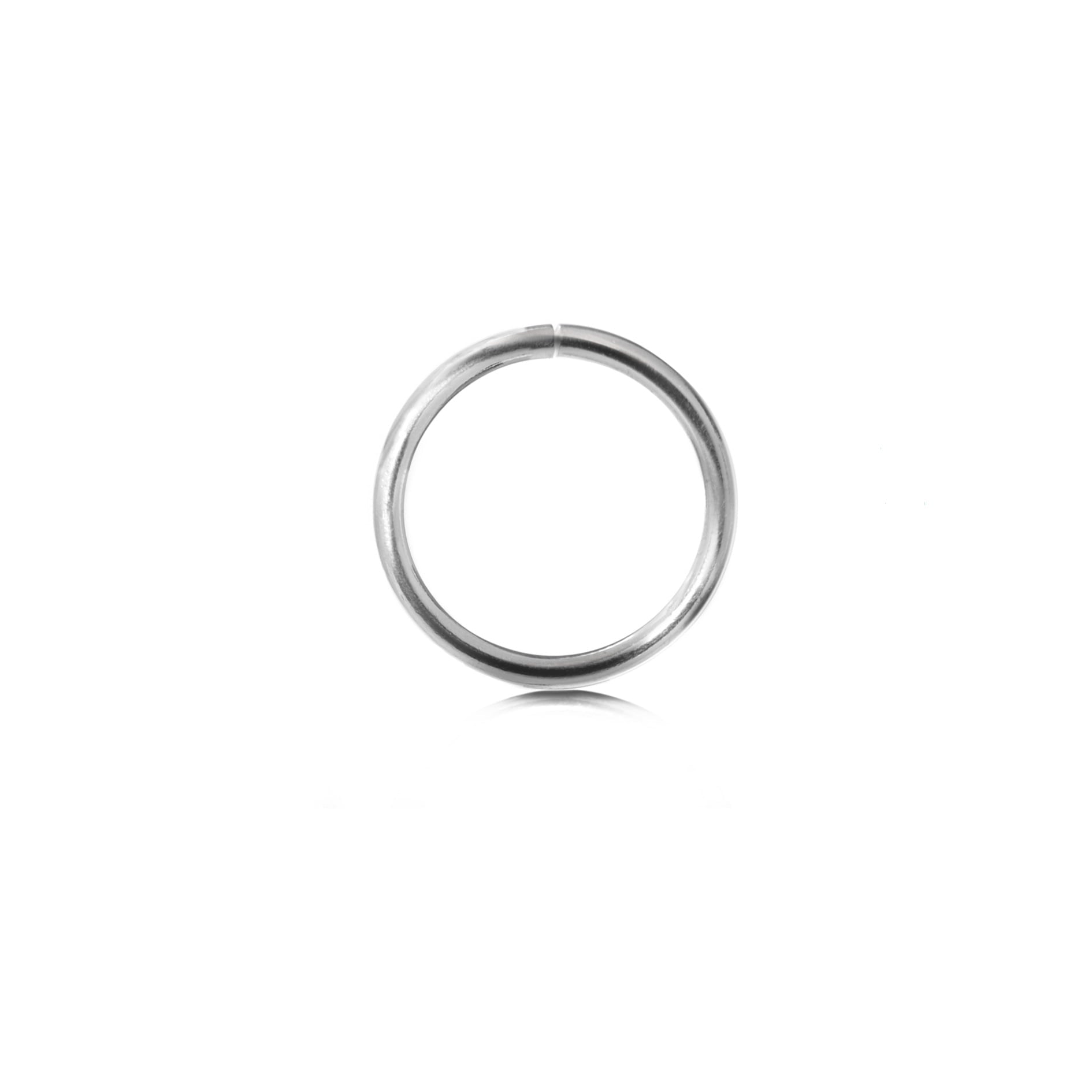 Extra Strong Open Jump Rings in Sterling Silver ‚15mm Diameter ‚2.5mm Thickness