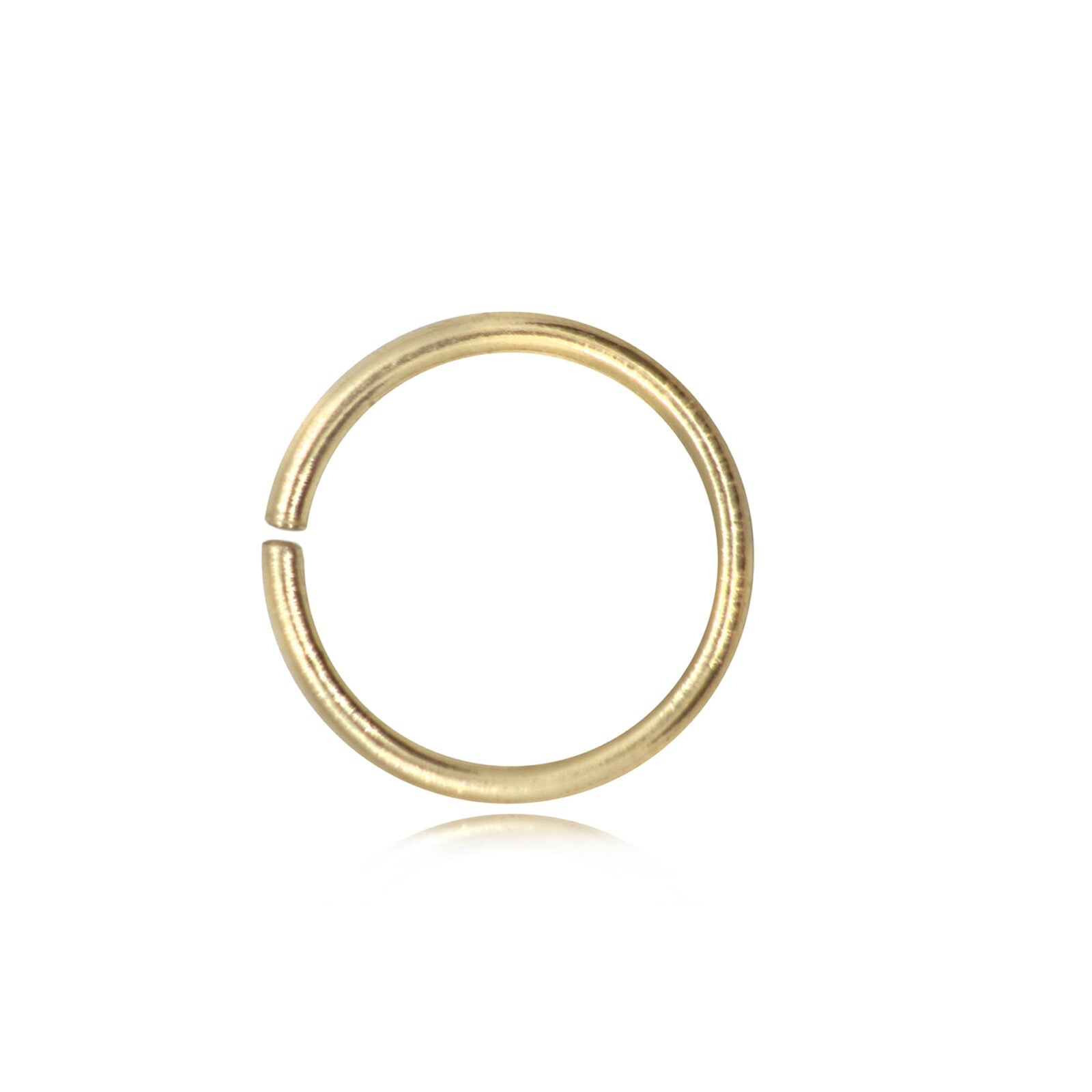 Open Jump Rings in Gold Vermeil - 4mm Diameter - 0.9mm Thickness