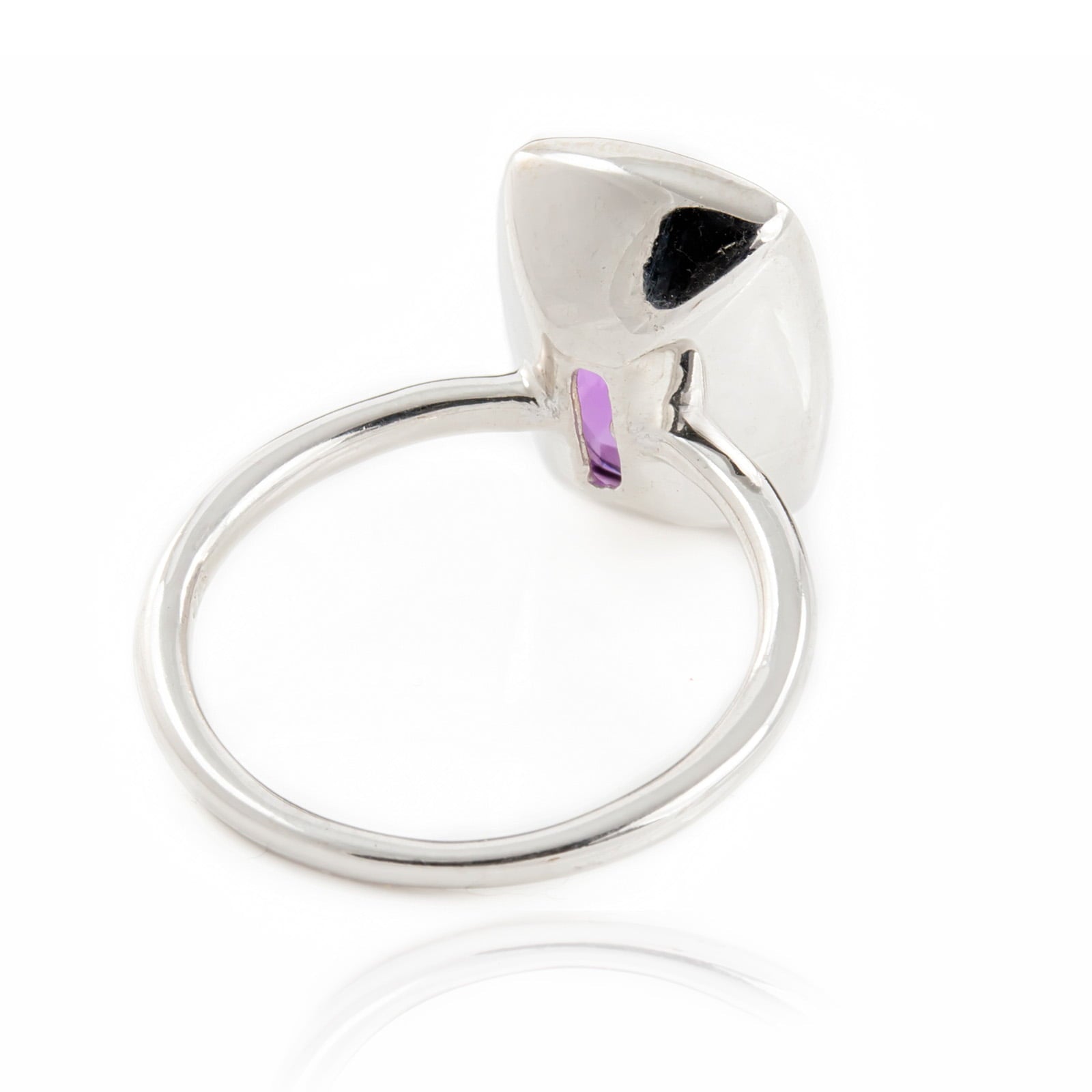 Desert Mirage Amethyst Ring in Sterling Silver