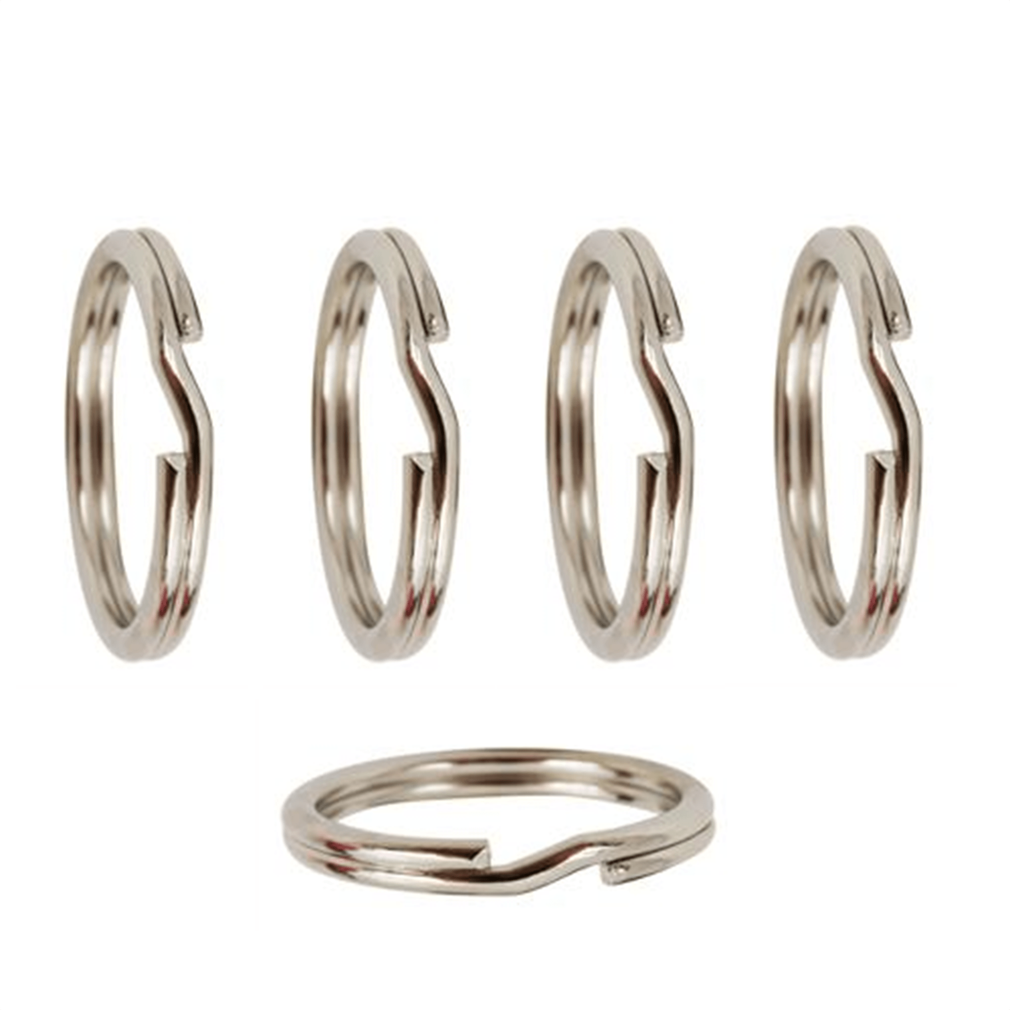 Split rings in sterling silver for jewellery making