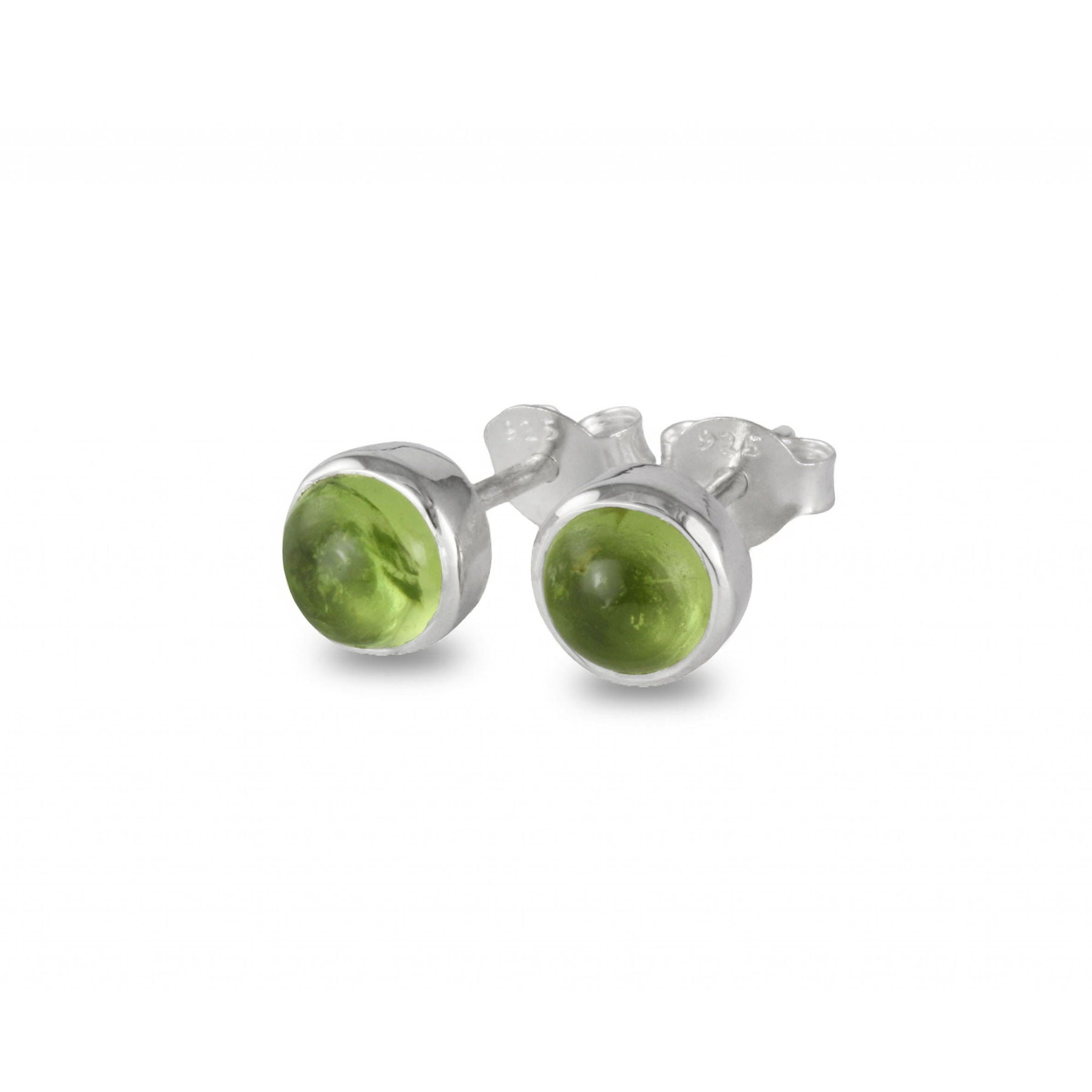 August Birthstone Earring Studs