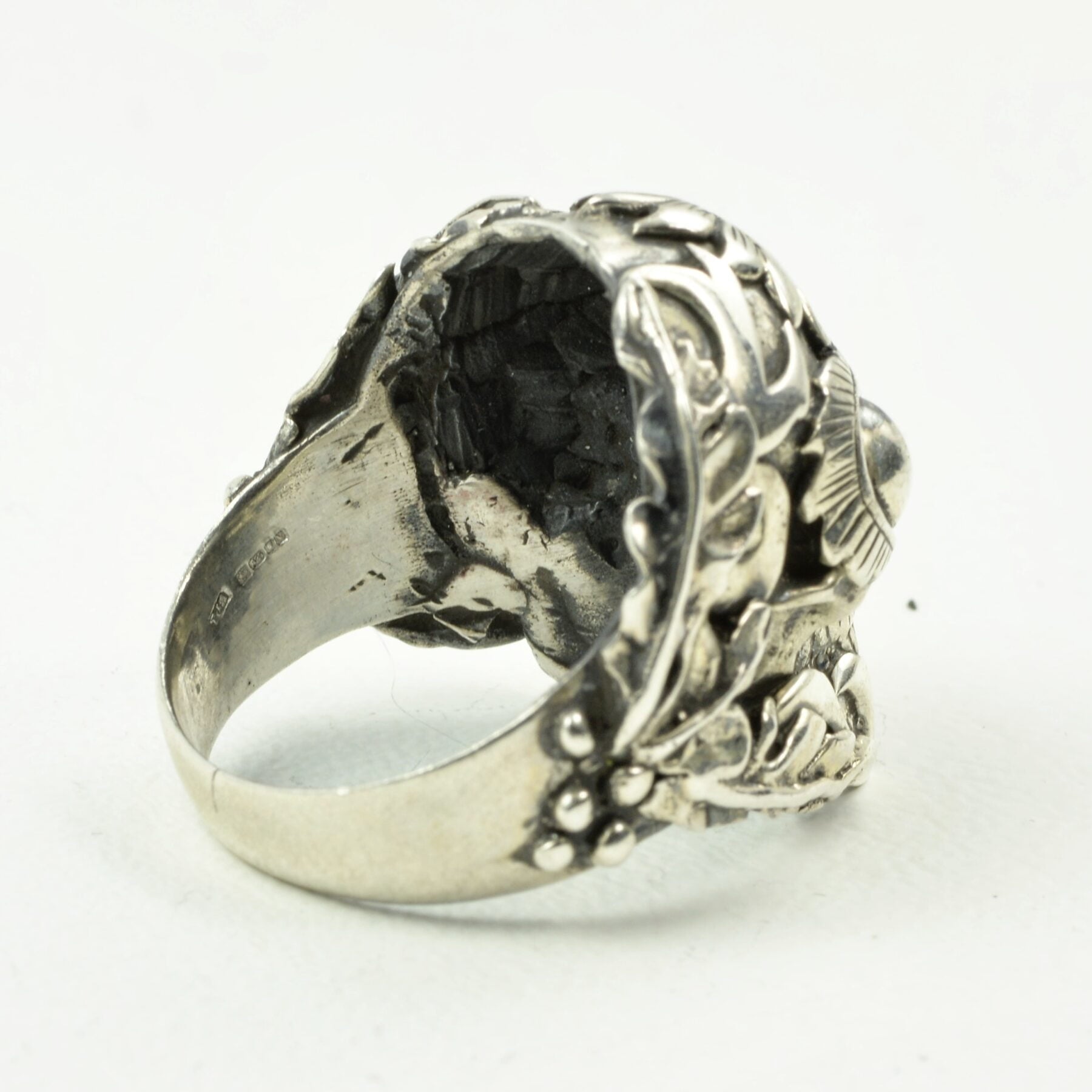 Mystic Meditation Skull Ring